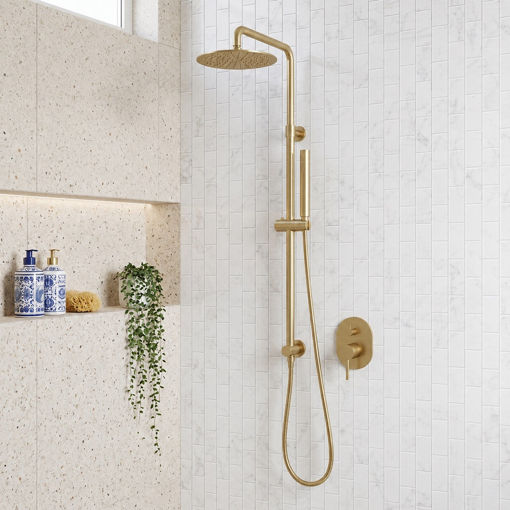 Carrara White 12-in x 11-in Polished Brick Marble Mosaic Floor and Wall Tile( 4.6 sq. ft. /Box )