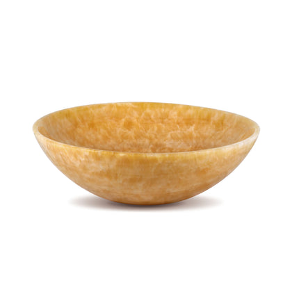 17 inch round bowl honey onyx marble bathroom artistic vessel sink perfect for a decorative bathroom sink.