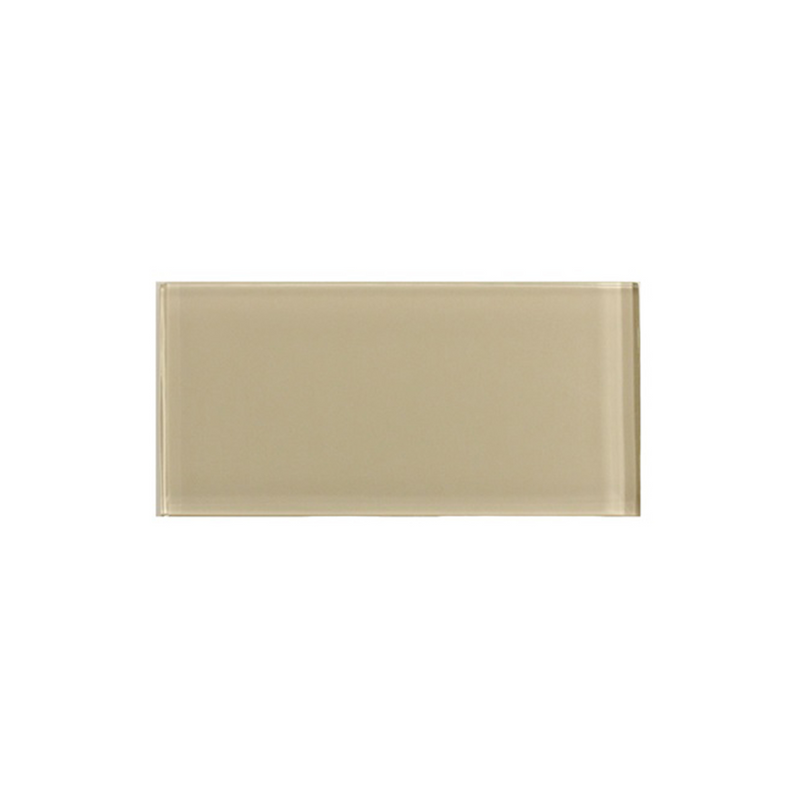 Nude Block 3-in x 6-in Glass Wall Tiles( 4.16 sq. ft. /Box )