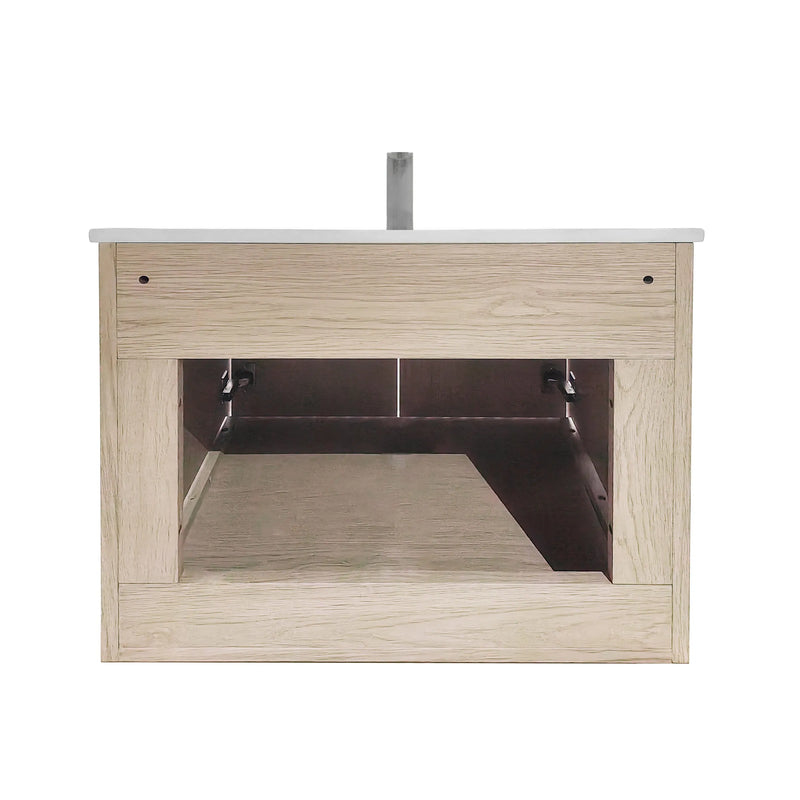 WM-Mena 30" Single Vanity With Porcelain Top