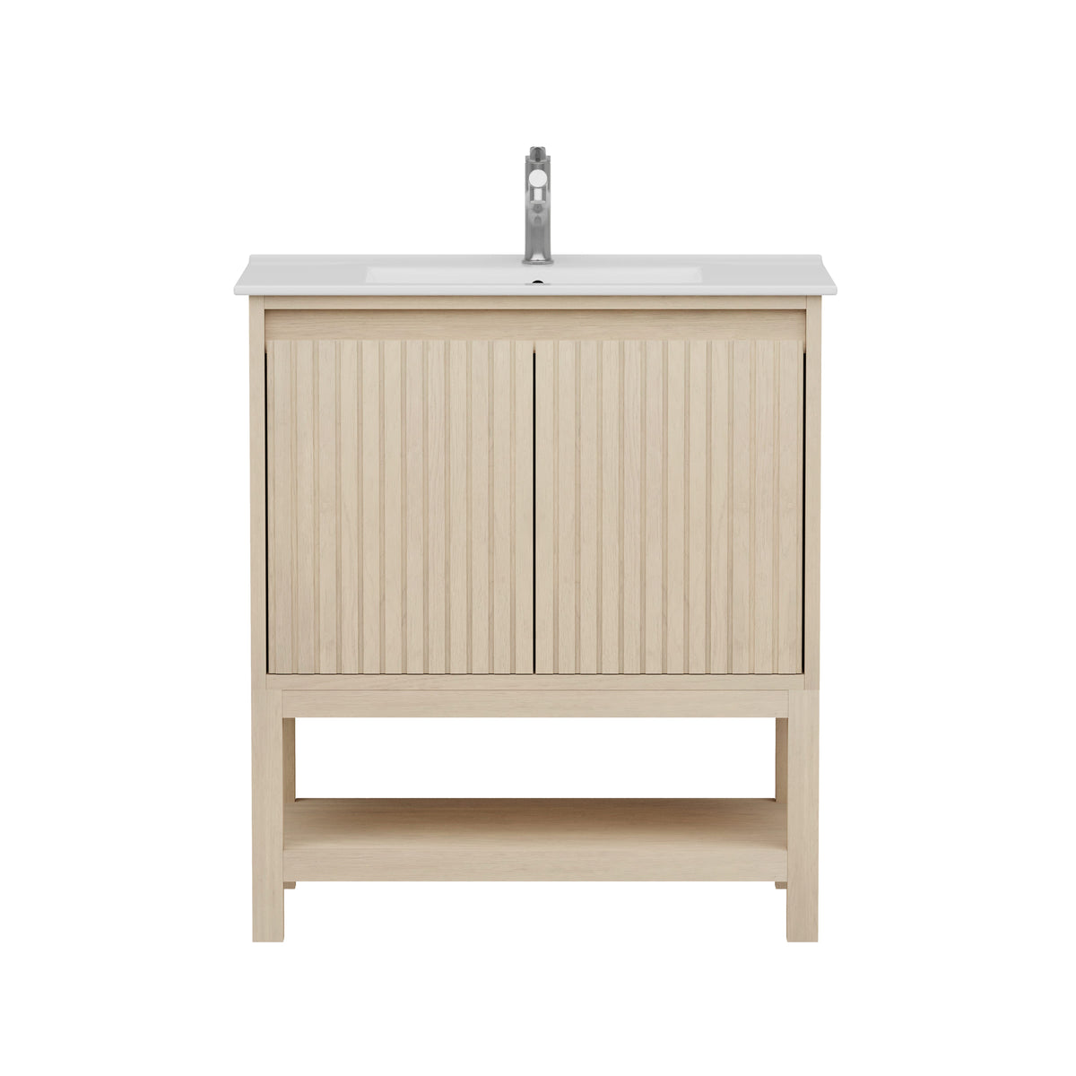 Mena 30" Single Vanity With Porcelain Top