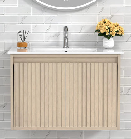 WM-Mena 30" Single Vanity With Porcelain Top
