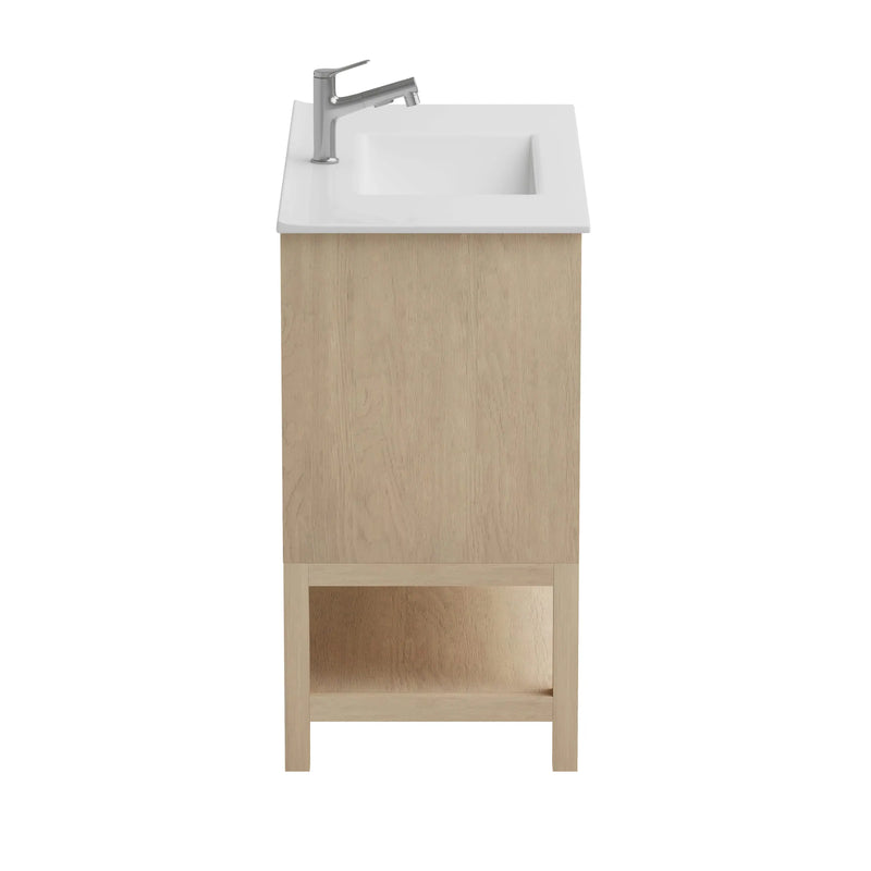 Mena 36" Single Vanity With Porcelain Top