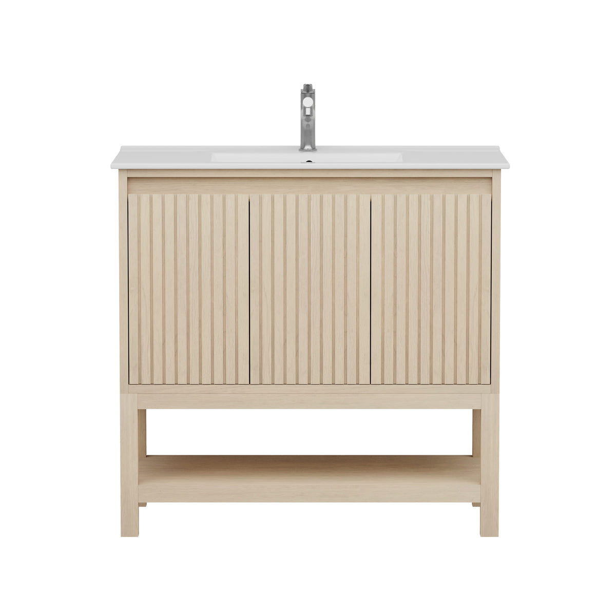 Mena 36" Single Vanity With Porcelain Top