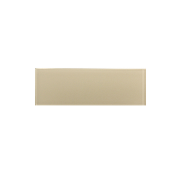 Nude Block 4-in x 12-in Glass Wall Tiles(0.33-sq. ft/ Piece)