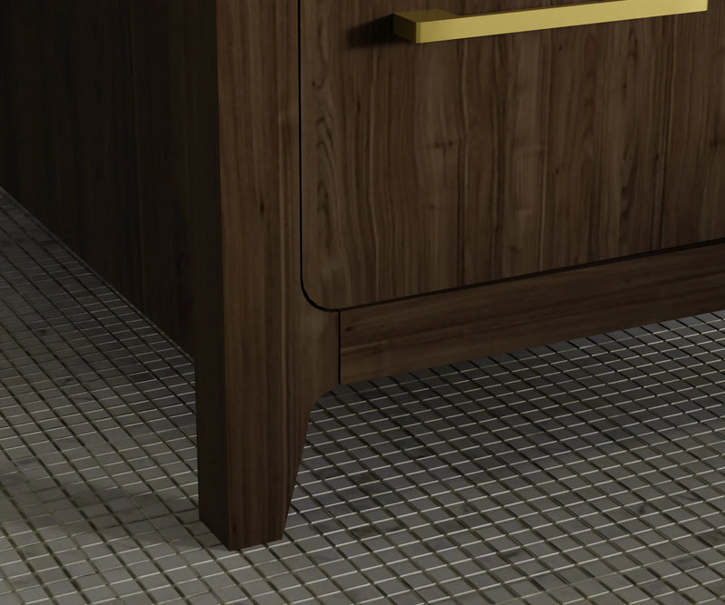 Warner 48" Single Vanity With Columbia White Marble Top