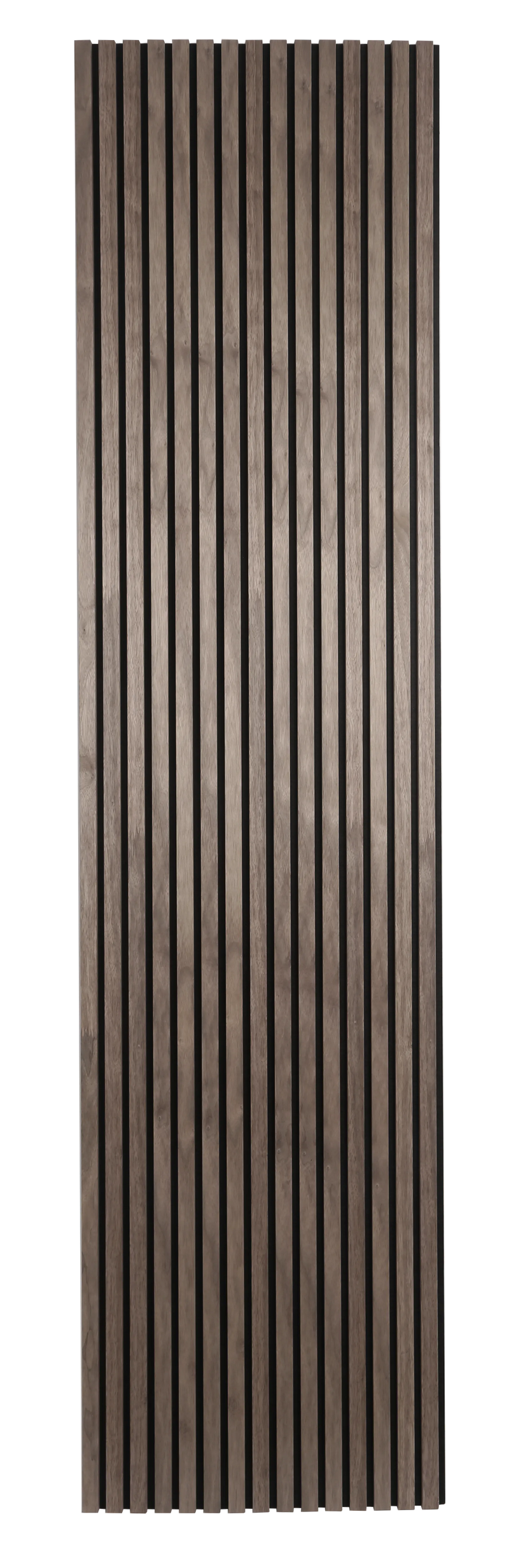 24-in x 94-1/2-in Acoustic Wood Slat Wall Panel - American Walnut(16-sq. ft/ Piece)