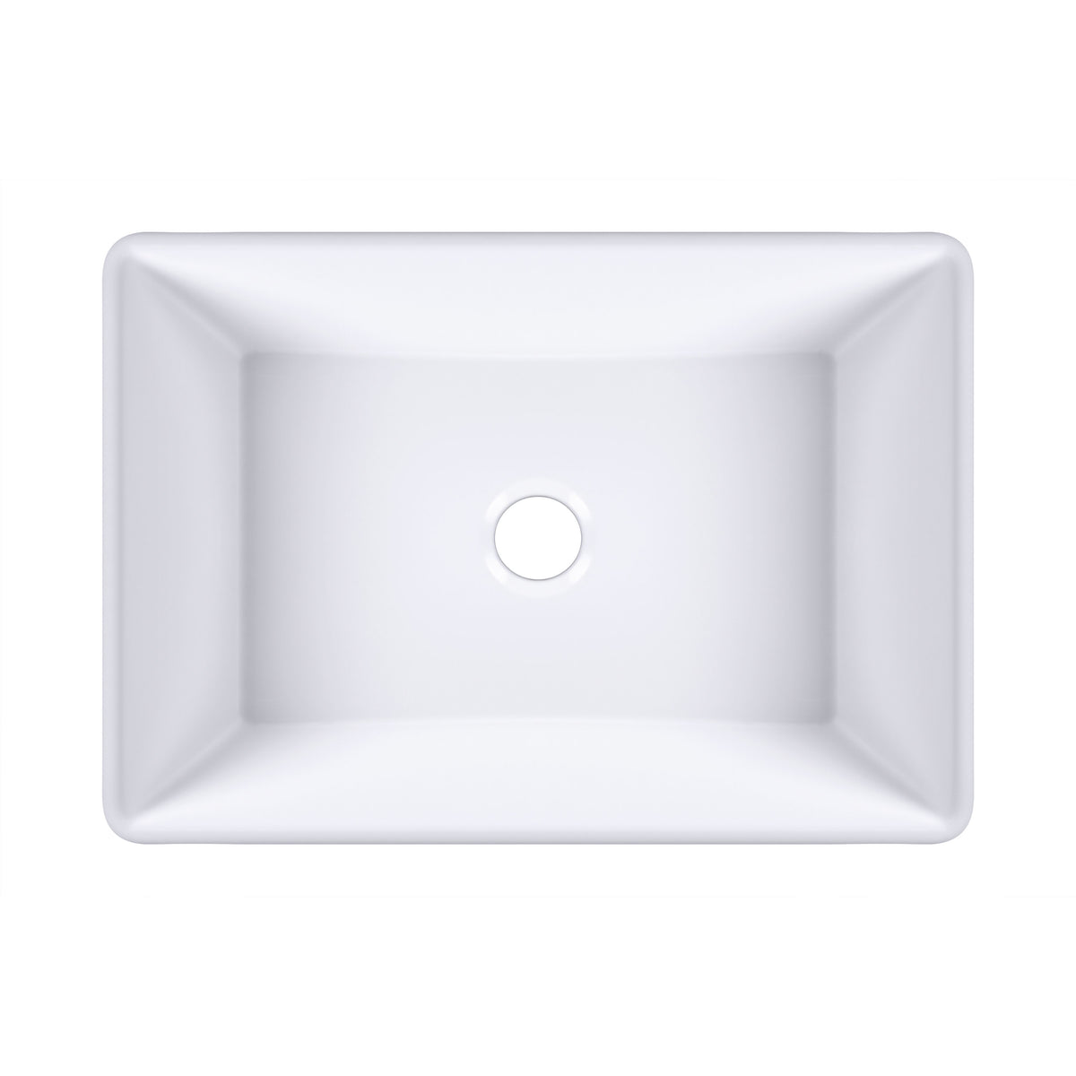 30 inch white ceramic farmhouse sink featuring a deep single bowl and apron front design.