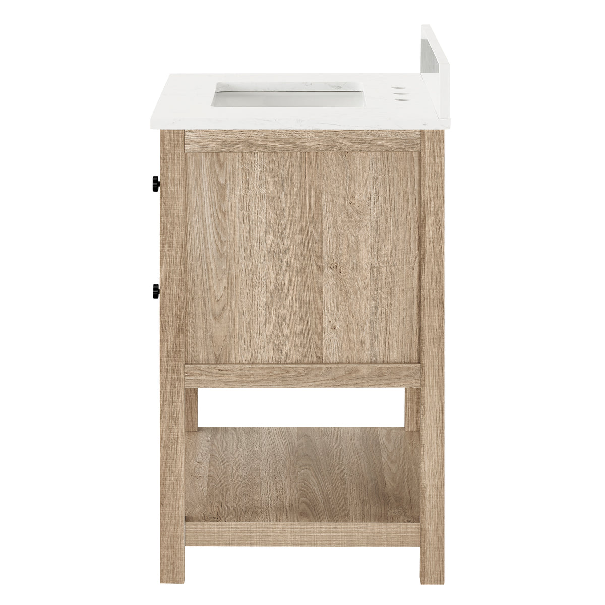 Encino 30" Single Vanity With Carrara White Quartz Stone Top