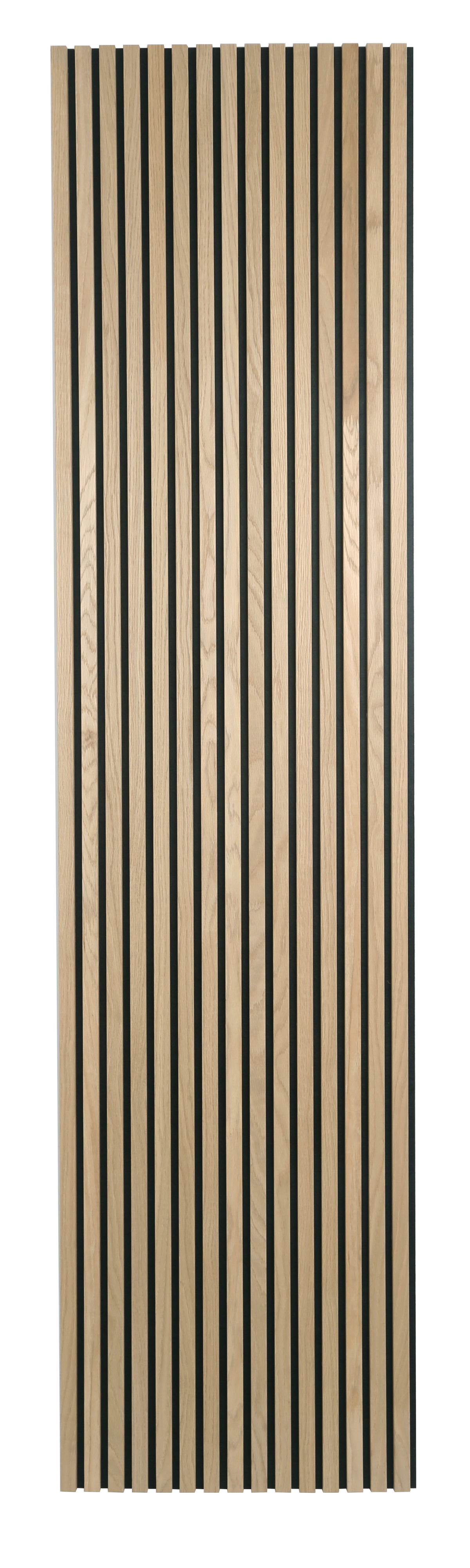 24-in x 94-1/2-in Acoustic Wood Slat Wall Panel - Natural Oak(16-sq. ft/ Piece)