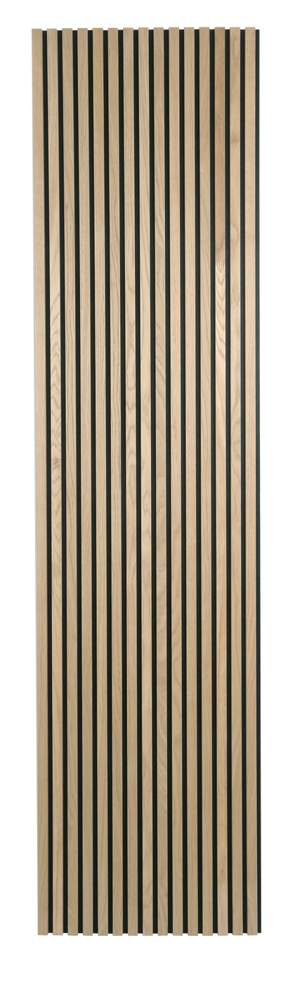 24-in x 94-1/2-in Acoustic Wood Slat Wall Panel - Natural Oak(16-sq. ft/ Piece)