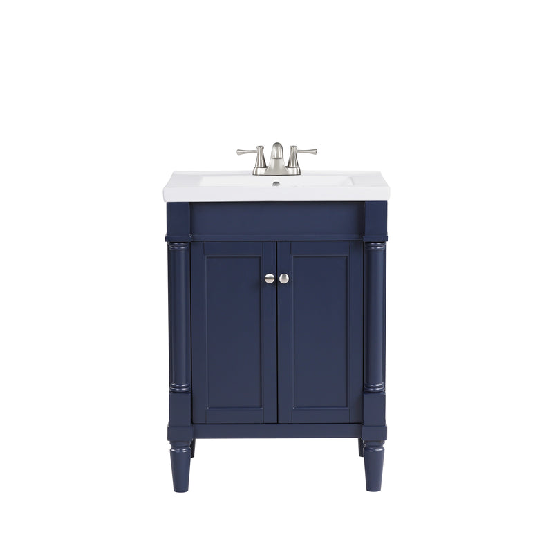Torino 24" Bathroom Vanity in Navy Blue