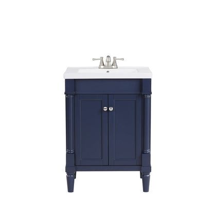 Torino 24" Bathroom Vanity in Navy Blue