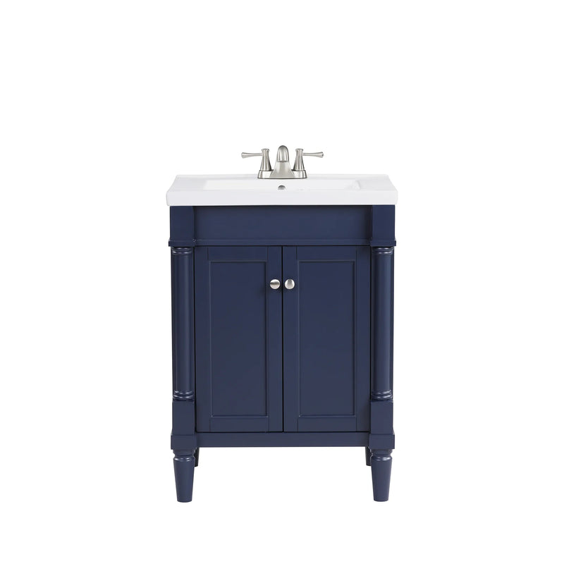 Torino 24" Bathroom Vanity in Navy Blue