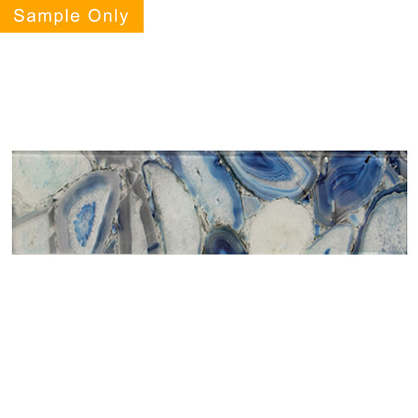 Inkjet Geode Glass Tile - Sample (Product Shown is Full Size)