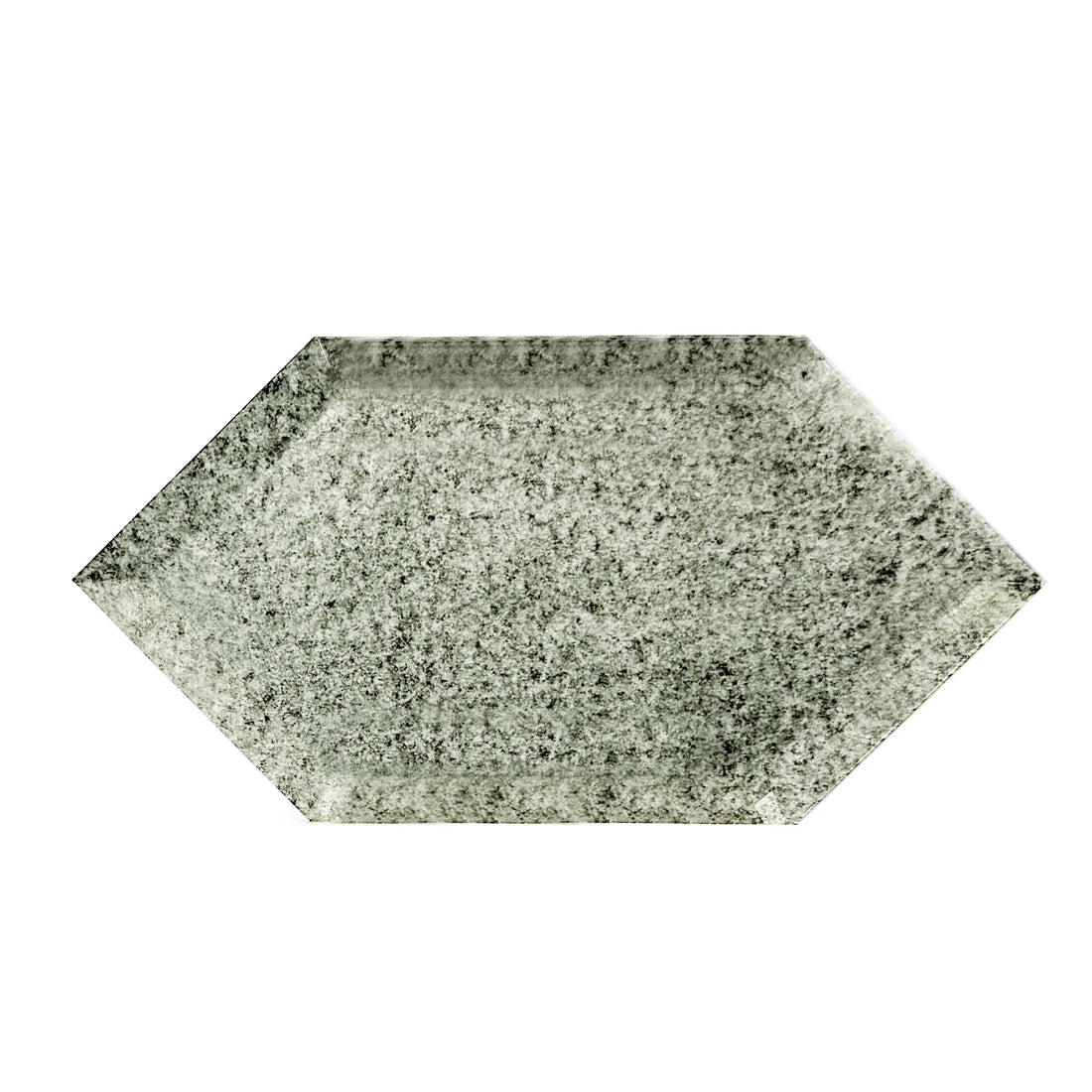 4-in x 8-in Beveled Stretched Hexagon Antique Mirror Mosaic Walls Tile( 6.6 sq. ft. /Box )