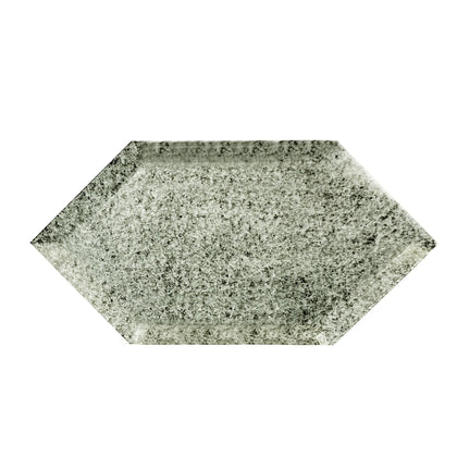 4-in x 8-in Beveled Stretched Hexagon Antique Mirror Mosaic Walls Tile( 6.6 sq. ft. /Box )