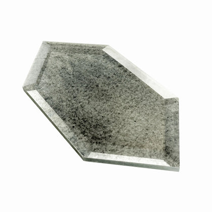 4-in x 8-in Beveled Stretched Hexagon Antique Mirror Mosaic Walls Tile( 6.6 sq. ft. /Box )