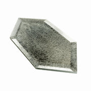 4-in x 8-in Beveled Stretched Hexagon Antique Mirror Mosaic Walls Tile( 6.6 sq. ft. /Box )