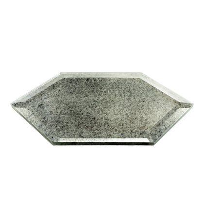 4-in x 8-in Beveled Stretched Hexagon Antique Mirror Mosaic Walls Tile( 6.6 sq. ft. /Box )