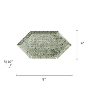 4-in x 8-in Beveled Stretched Hexagon Antique Mirror Mosaic Walls Tile( 6.6 sq. ft. /Box )