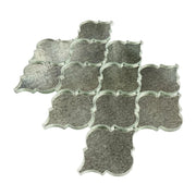 arabesque Lantern Antique Mirror 12-in x 9-in Glass Mosaic Wall Tile( 7.5 sq. ft. /Box )