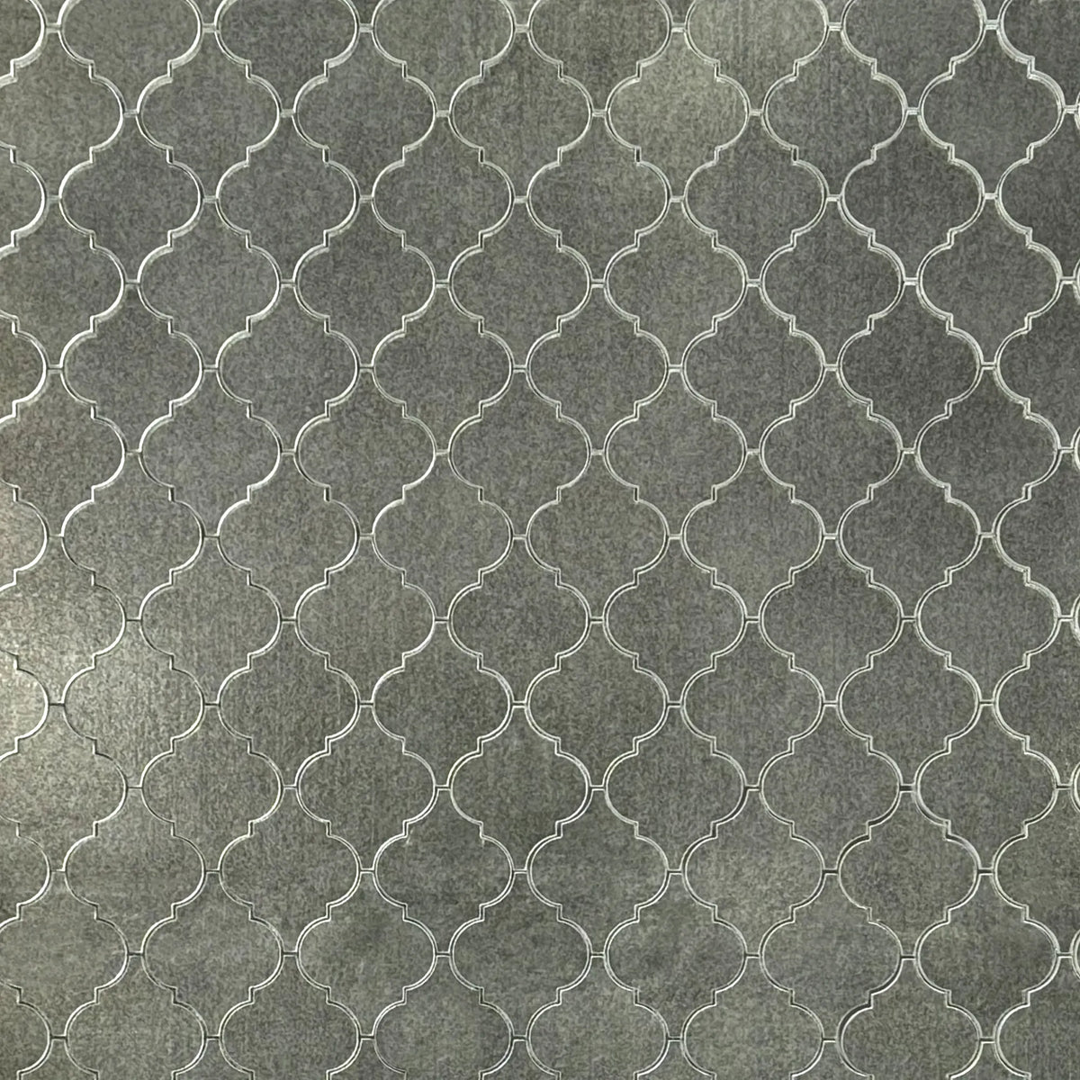 arabesque Lantern Antique Mirror 12-in x 9-in Glass Mosaic Wall Tile( 7.5 sq. ft. /Box )