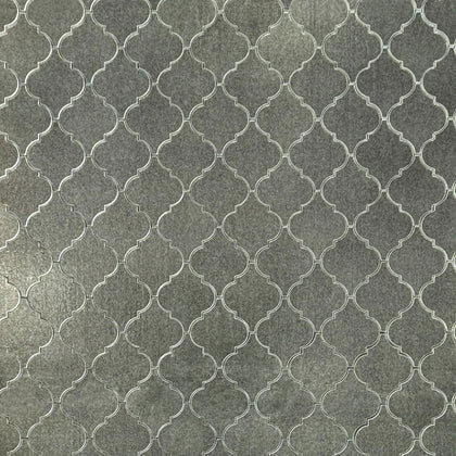 arabesque Lantern Antique Mirror 12-in x 9-in Glass Mosaic Wall Tile( 7.5 sq. ft. /Box )