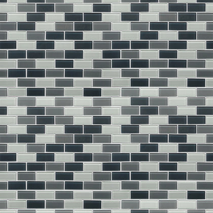 White & Grays 12-in x 11-in Glass Mosaic Wall Tile( 13.8 sq. ft. /Box )