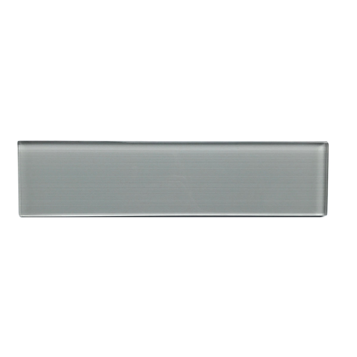 Space Linen Gray 3-in x 12-in Glass Wall Tile( 5 sq. ft. /Box )
