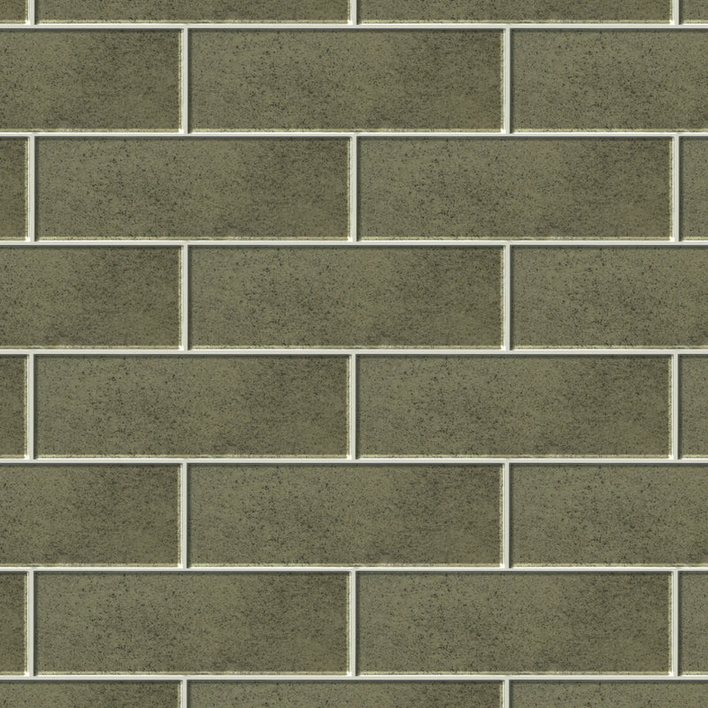 Sample display board of Antique Mirror 4x12 inch Glass Mosaic Tile – showcasing reflective surface and vintage charm