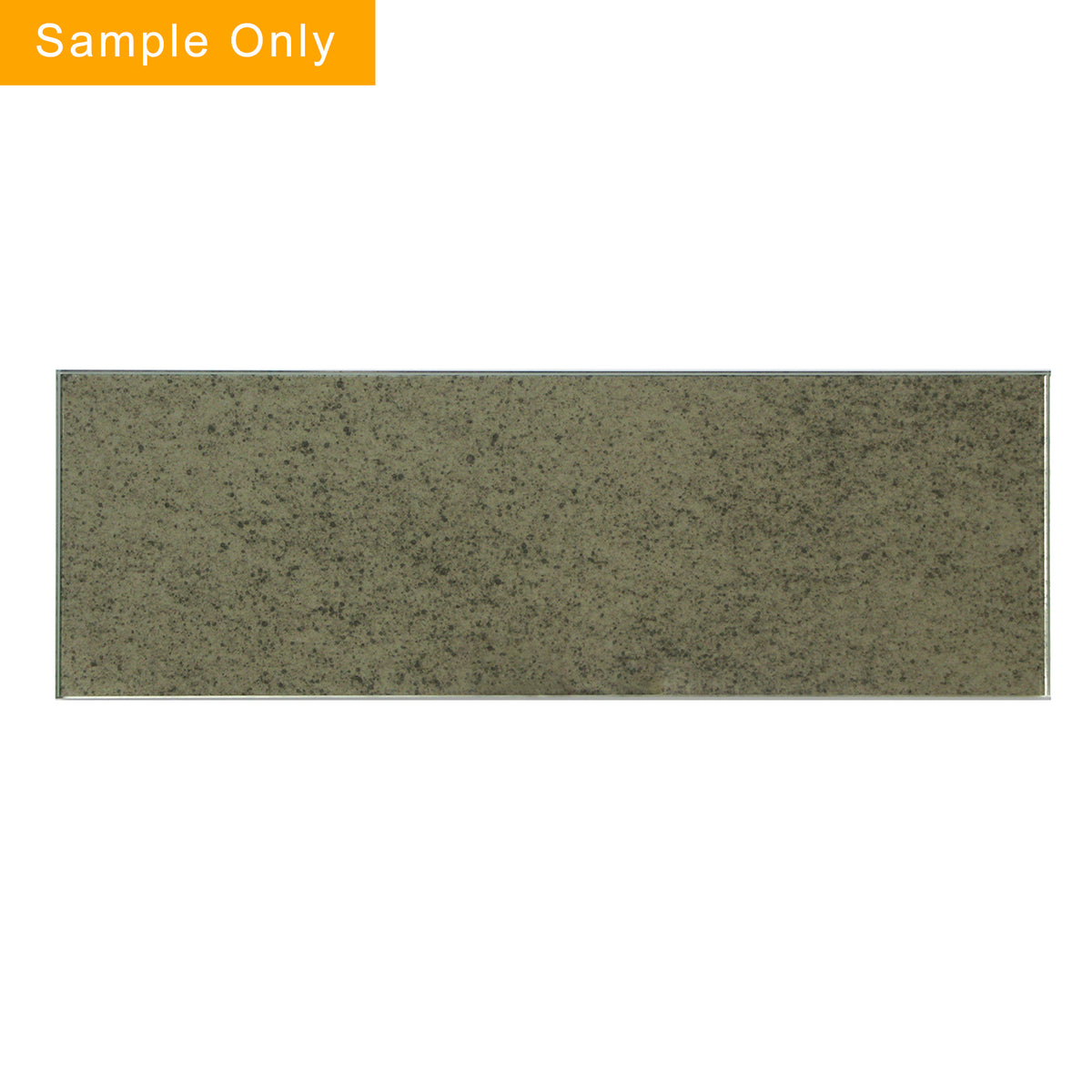 Antique Mirror Unbeveled Glass Mosaic Wall Tile - Sample (Product Shown is Full Size)