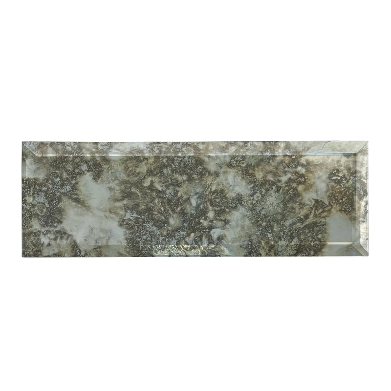 4-in x 12-in Antique Mirror Beveled Mosaic Wall Tile( 6.6 sq. ft. /Box )