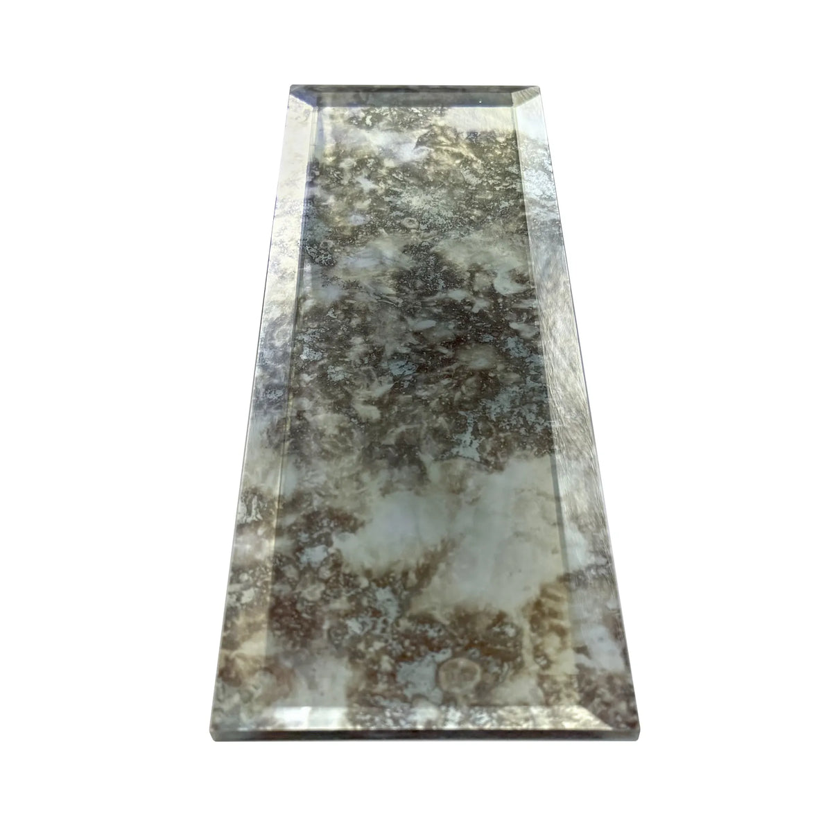 4-in x 12-in Antique Mirror Beveled Mosaic Wall Tile( 6.6 sq. ft. /Box )