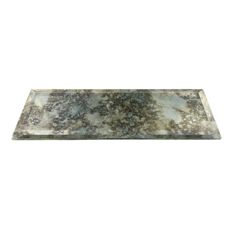 4-in x 12-in Antique Mirror Beveled Mosaic Wall Tile( 6.6 sq. ft. /Box )