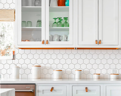 2-in Thassos White Hexagon 12-in x 12-in Polished Marble Mosaic Floor and Wall Tile ( 5 sq. ft. /Box )