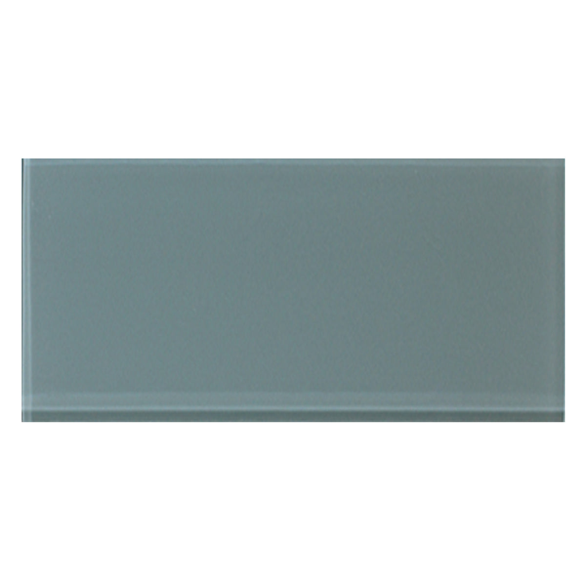 Azure Sea Block 3-in x 6-in Glass Wall Tile( 4.16 sq. ft. /Box )