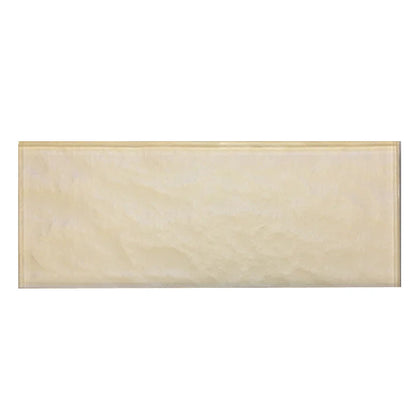 Champagne 3-in x 8-in Glass Wall Tiles( 1.33 sq. ft. /Box )