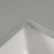 73” Earth Gray Quartz Vanity Top with Sink