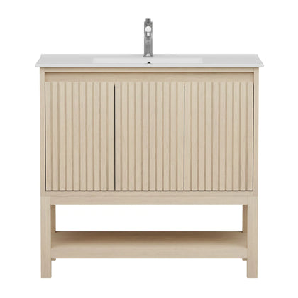 Mena 36" Single Vanity With Porcelain Top