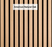 24-in x 94-1/2-in Acoustic Wood Slat Wall Panel - Natural Oak(16-sq. ft/ Piece)