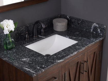 Thunder Black Granite Sidesplash