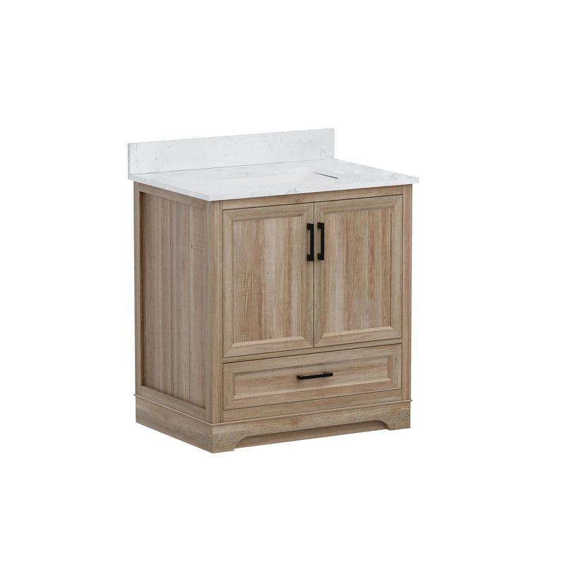 Retford 30" Vanity Family Set with Engineered Marble Top