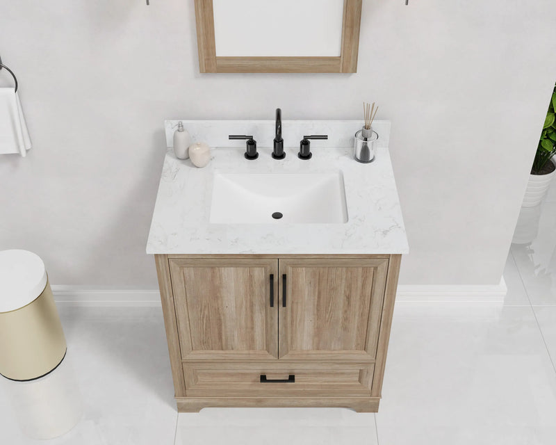 Retford 30" Vanity Family Set with Engineered Marble Top