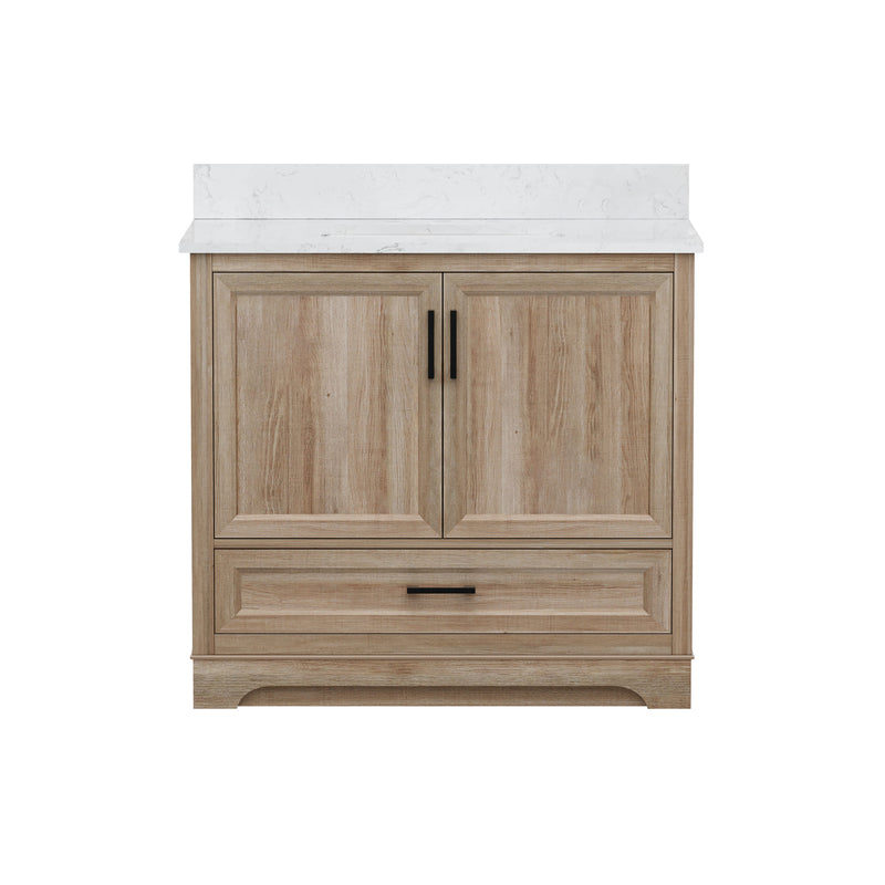 Retford 36" Vanity Family Set with Engineered Marble Top
