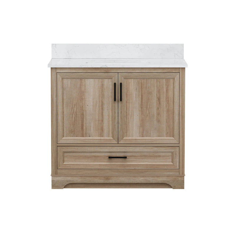 Retford 36" Vanity Family Set with Engineered Marble Top