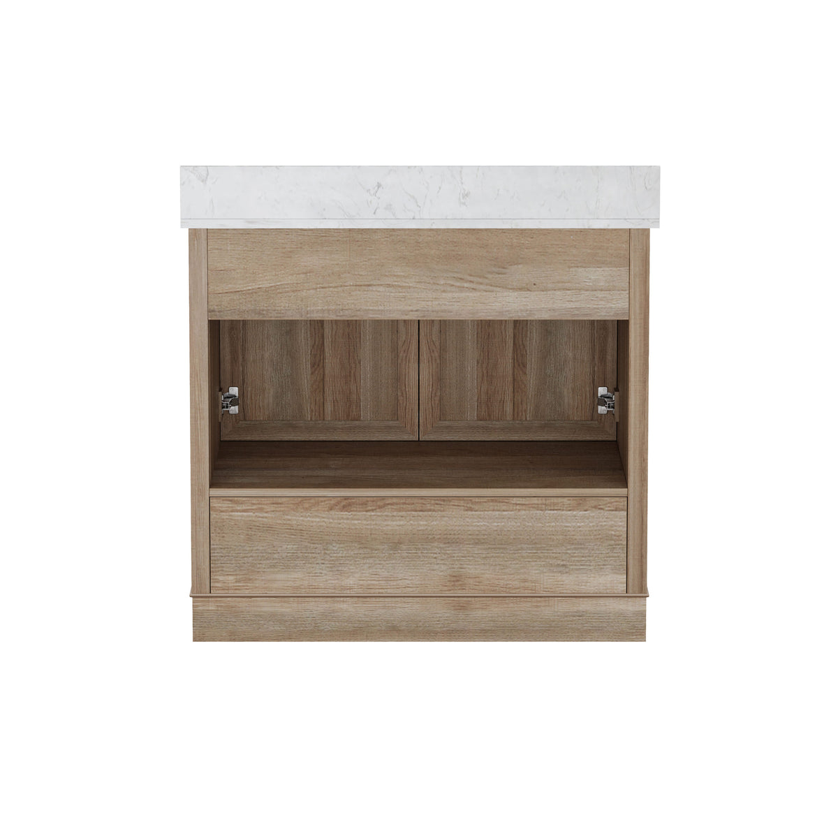 Retford 36" Vanity Family Set with Engineered Marble Top