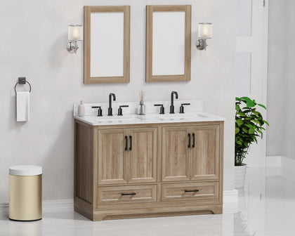 Retford 48" Vanity Family Set with Engineered Marble Top
