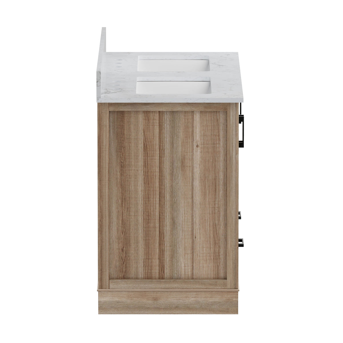 Retford 48" Vanity Family Set with Engineered Marble Top
