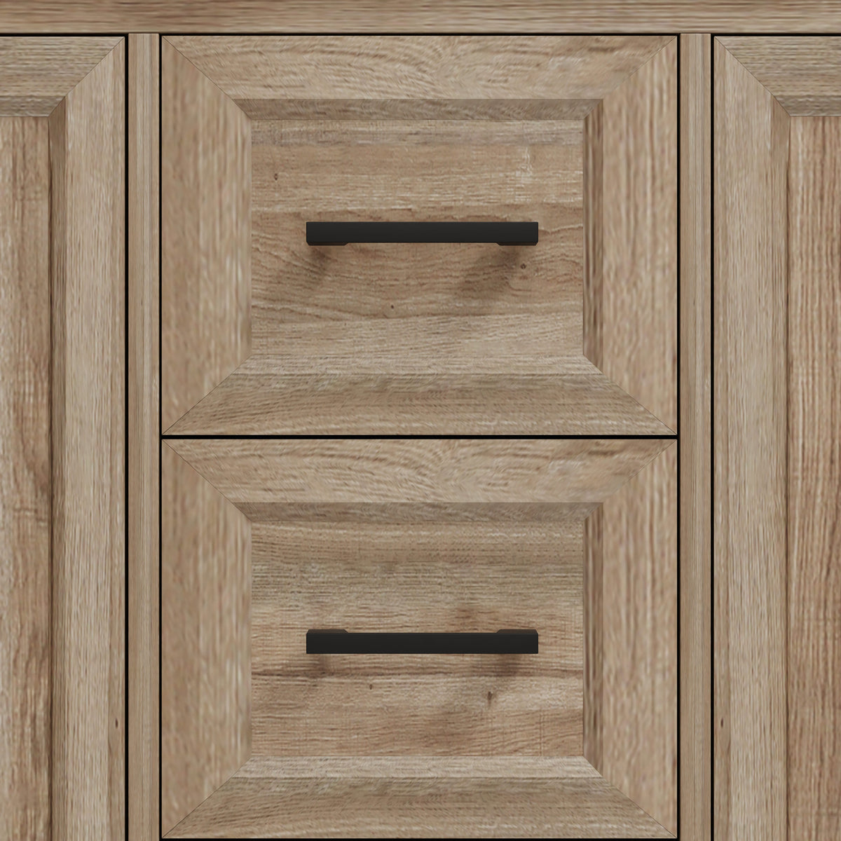 Retford 60" Vanity Family Set with Engineered Marble Top